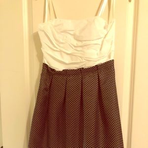 Black and white cocktail dress!